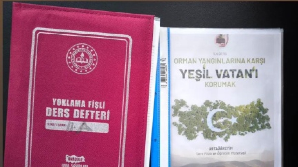 OKULUMUZDA İLK DERSİMİZ YEŞİL VATAN